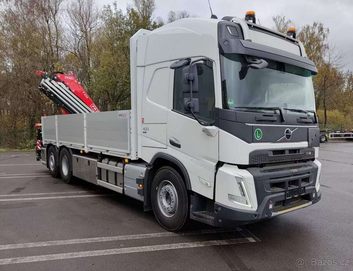 Volvo FMX 460 6x2 E6 - valník s HDS - 2