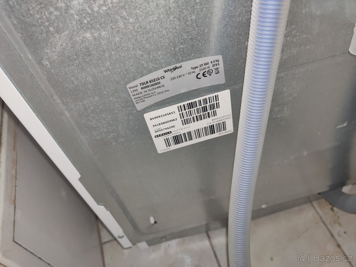 Whirlpool TDLR 65210 CS - 2