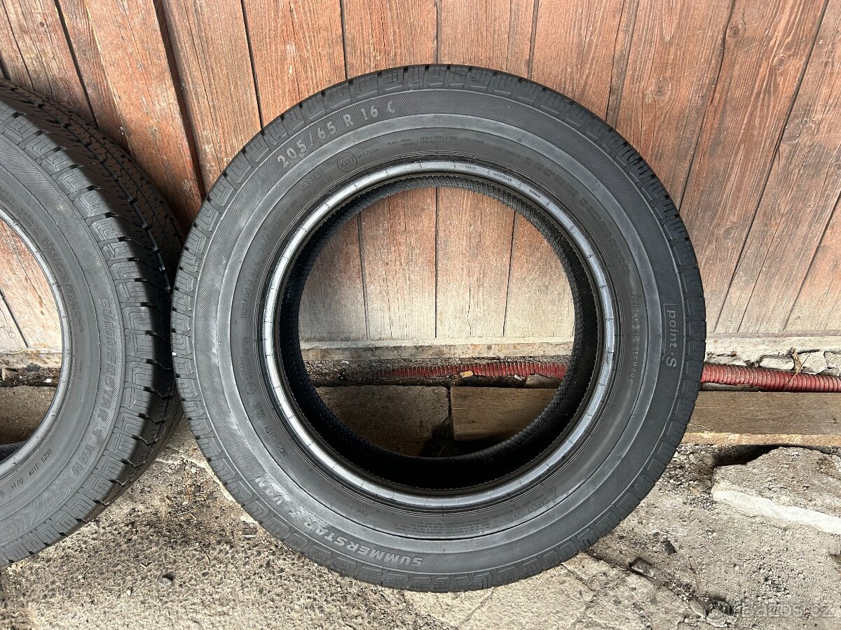 Prodám gumy 205/65/16 C - 2