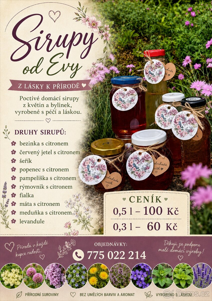Domácí sirupy - 2