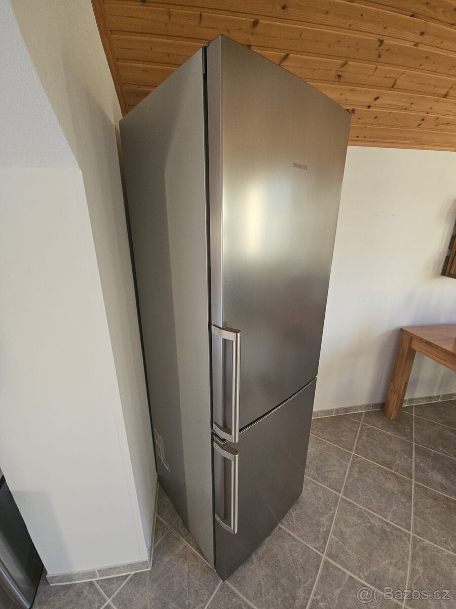 Nerez lednice Siemens 185 cm - 2