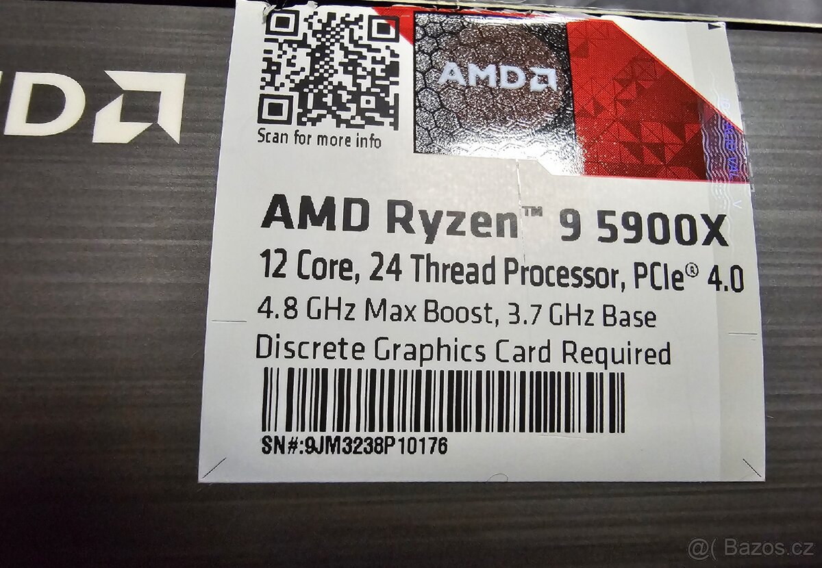 AMD Ryzen 9 5900X - socket AM4 - 2