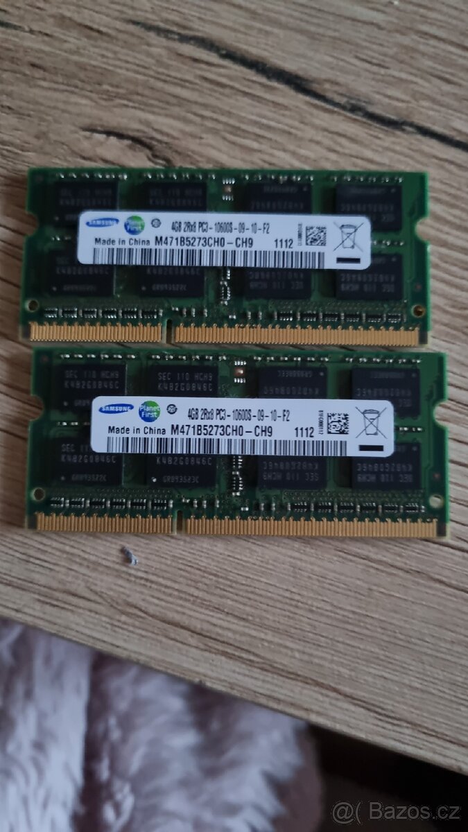KIT 2x 4GB DDR3 1333 Samsung - 2