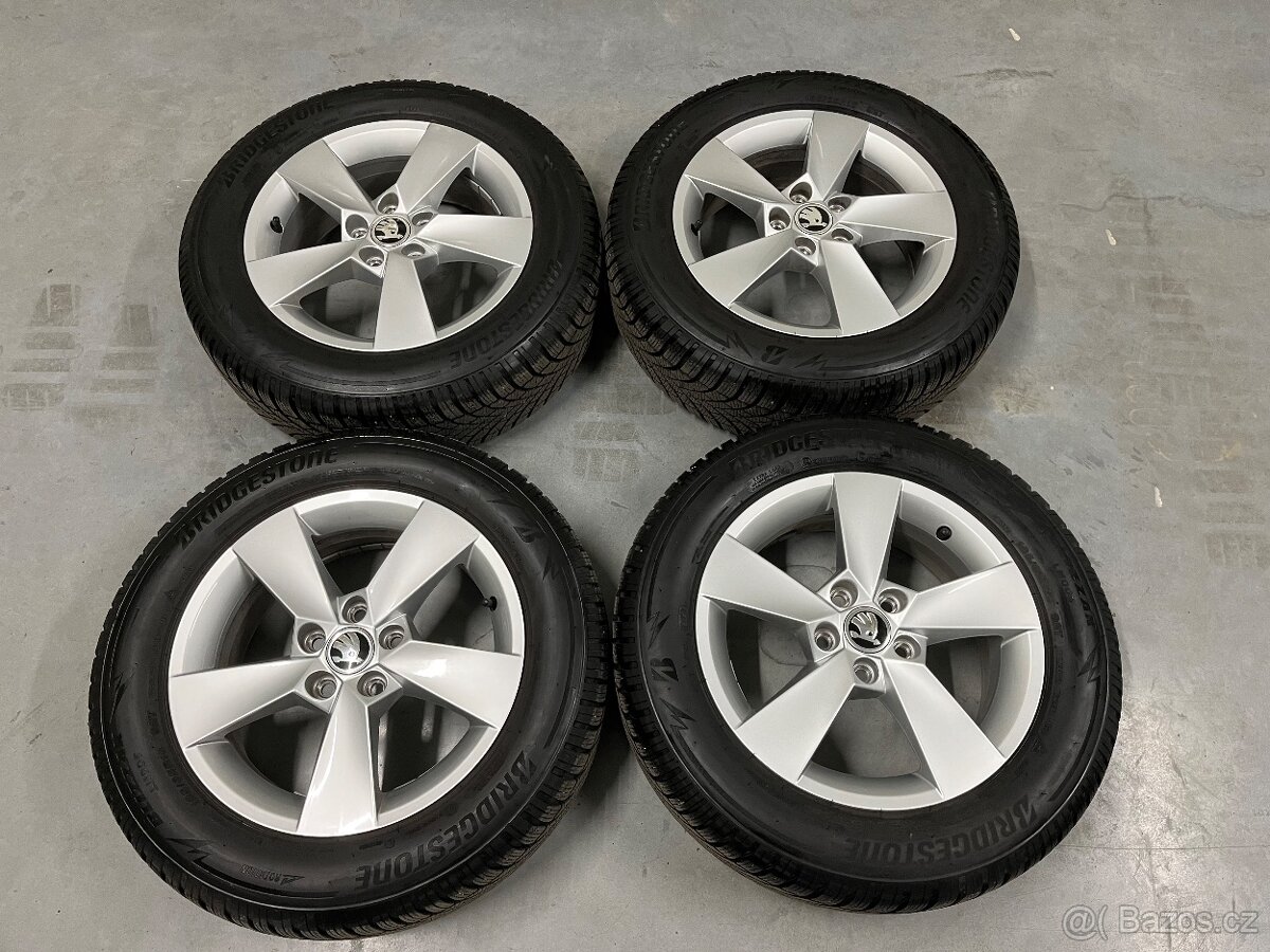 Fabia IV sada kompletních zimních kol,,HADAR’’15’’185/65R15 - 2