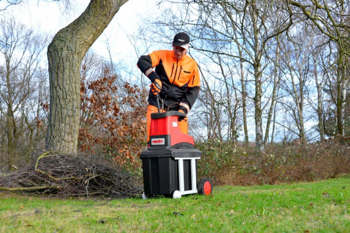 Elektrický drtič větví - HECHT 6280 XL Silent - 2