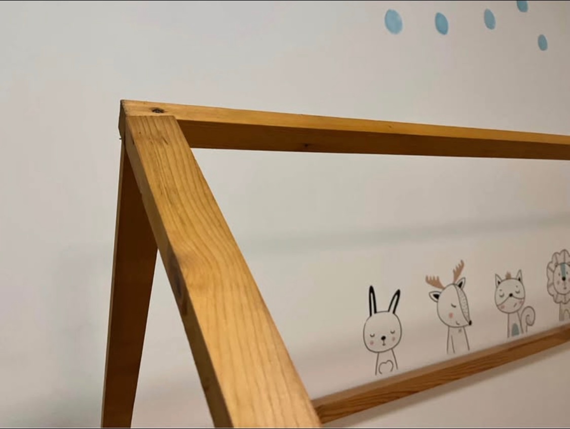 Střecha domečková dětská postel ikea kura - 2