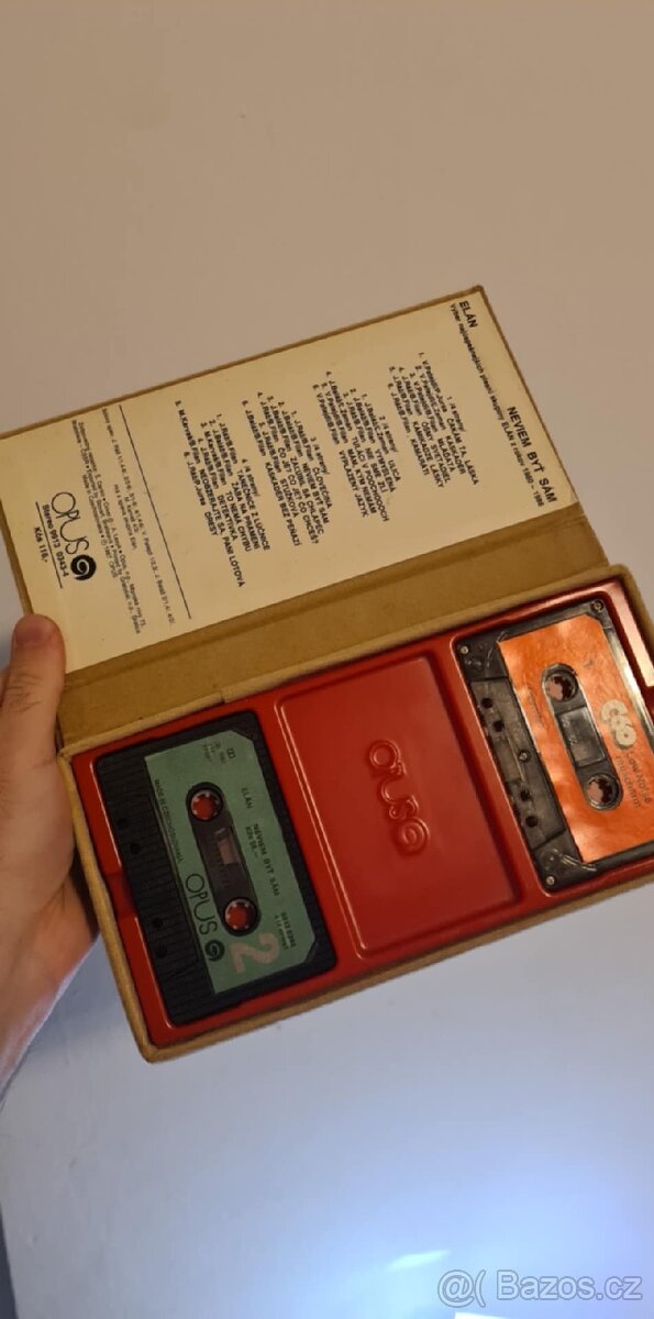 Elán - Neviem byť sám 1987 sběratelský set audiokazety - 2