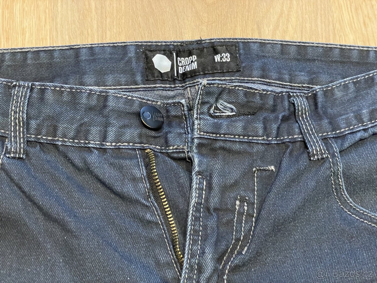 TOP stav šortky kraťasy 3/4ťáky pod kolena Cropp vel. 33 - 2