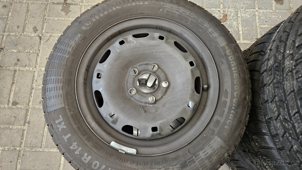 Zánovní Letní Sada 5x100 165/70 R14 Škoda Fabia - 2