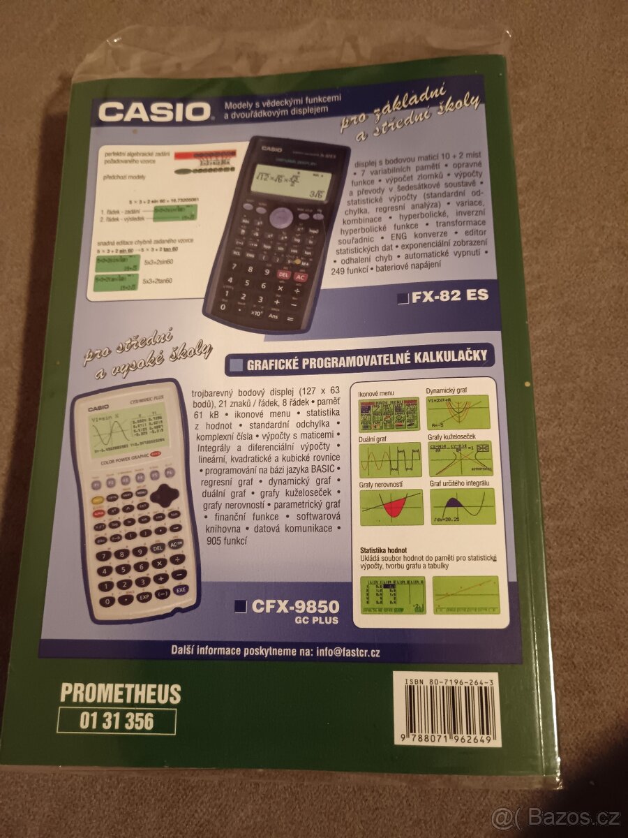 Tabulky a vzorce - 2