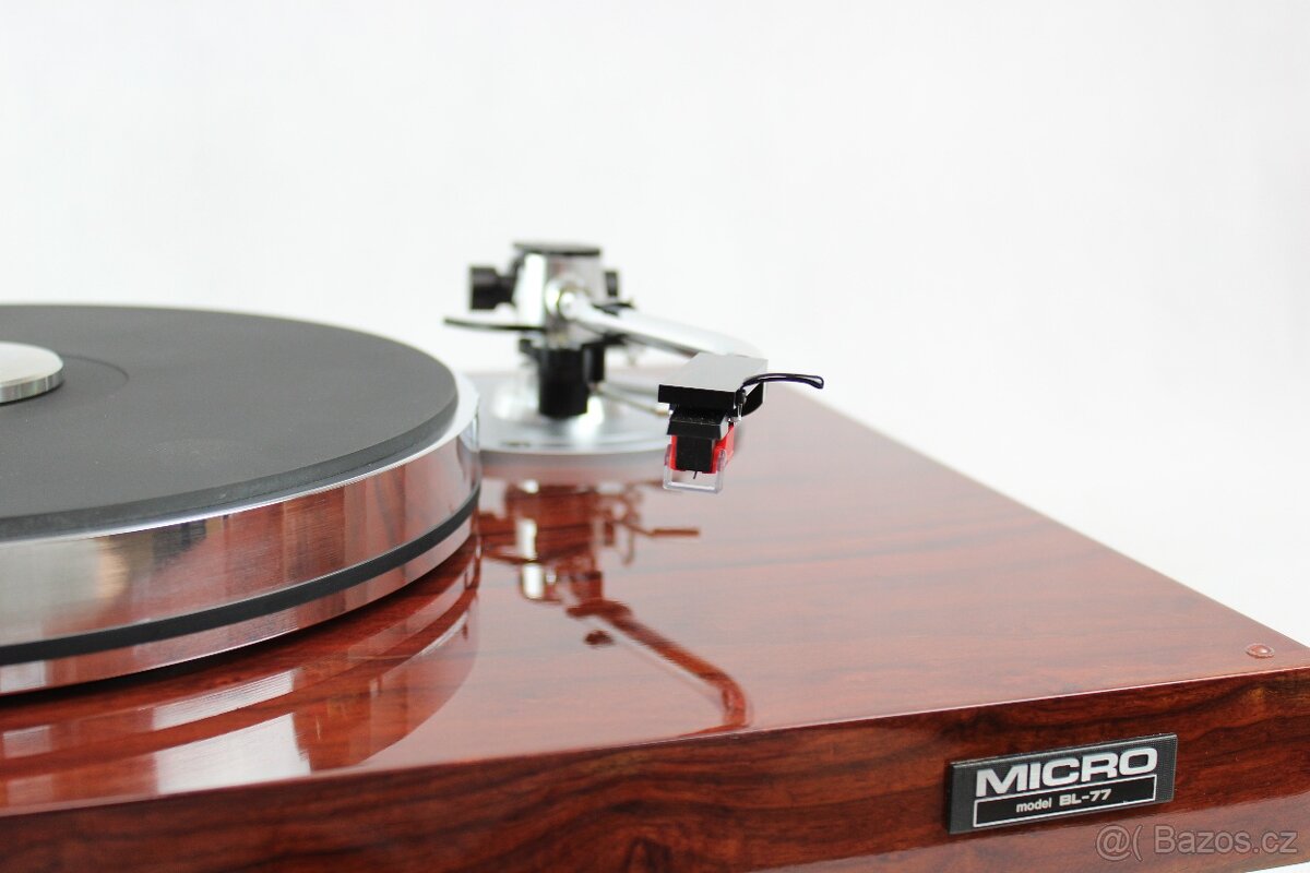 Gramofón Micro Seiki BL-77 + AUDIOCRAFT AC-300MKII - 2