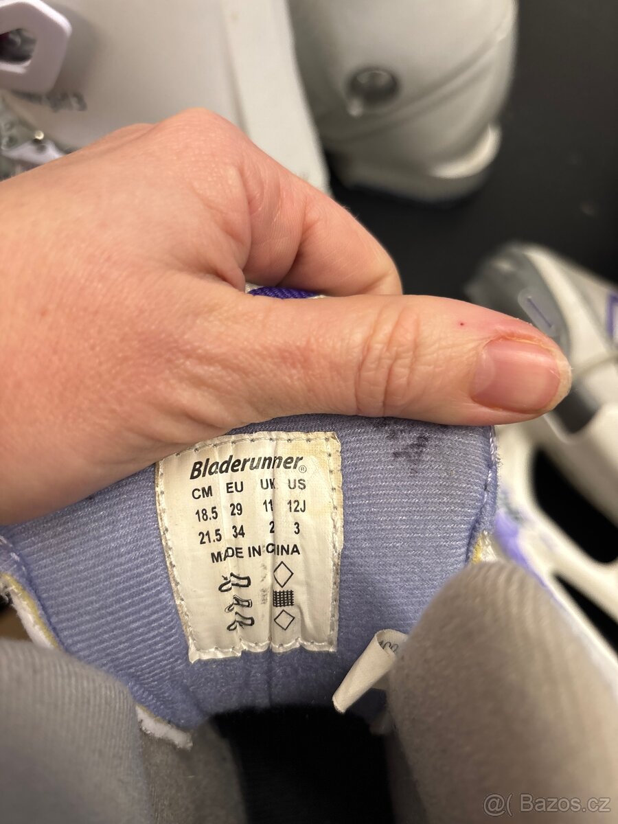 Lední brusle dívčí 29-34 - 2