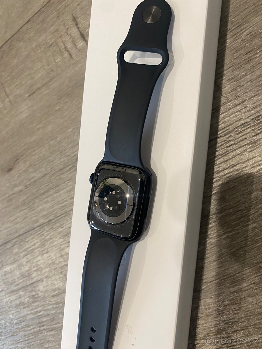 Prodám Apple Watch Series 8 (45 mm) – Midnight | Kompletní b - 2