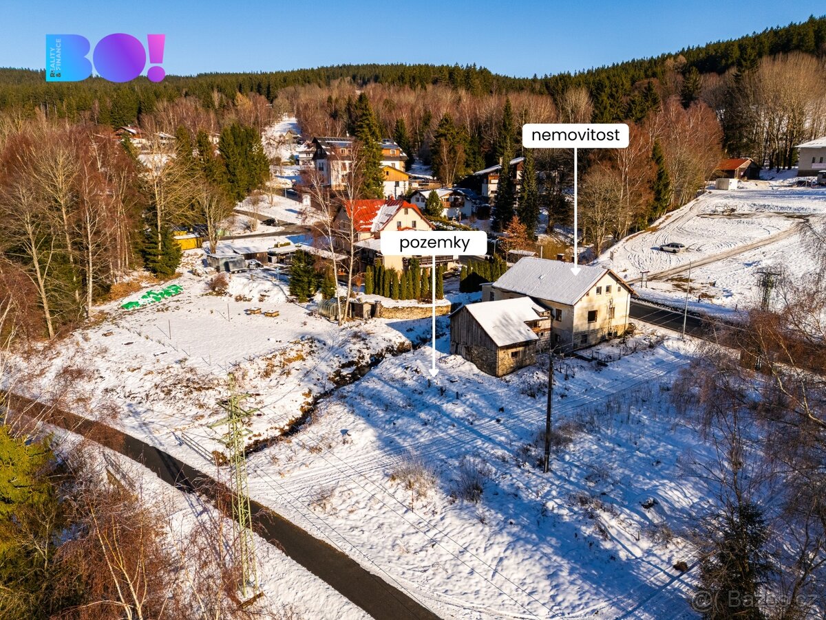 Prodej stavebního pozemku Špičák u Železné Rudy - 2