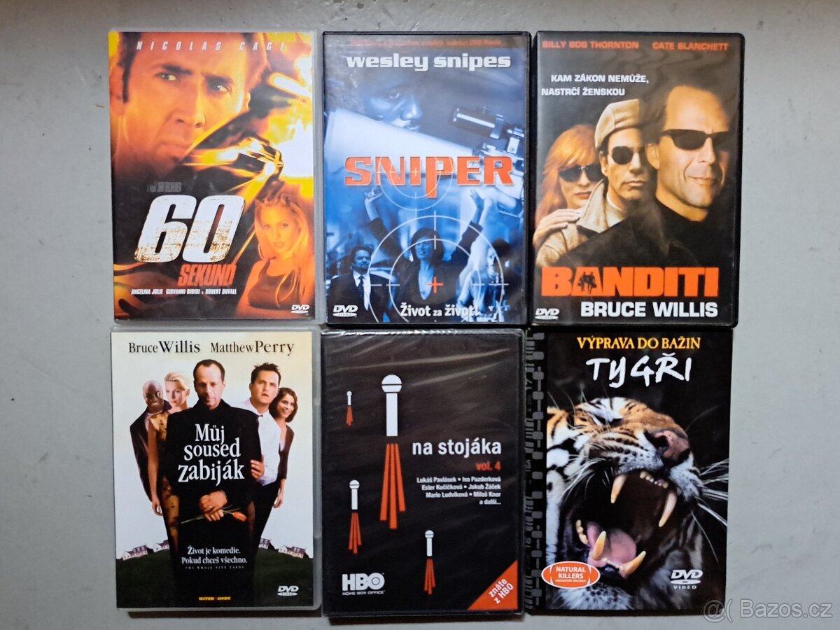 DVD filmy originální (více kusů v nabídce) - 2
