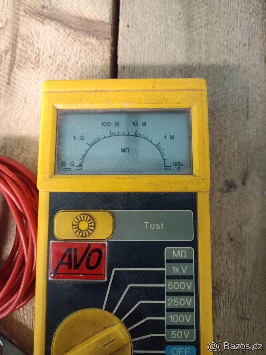 Měřič izolačního stavu MEGGER BM80/A - 2