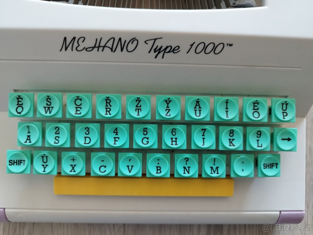 Retro hračka psací stroj - 2