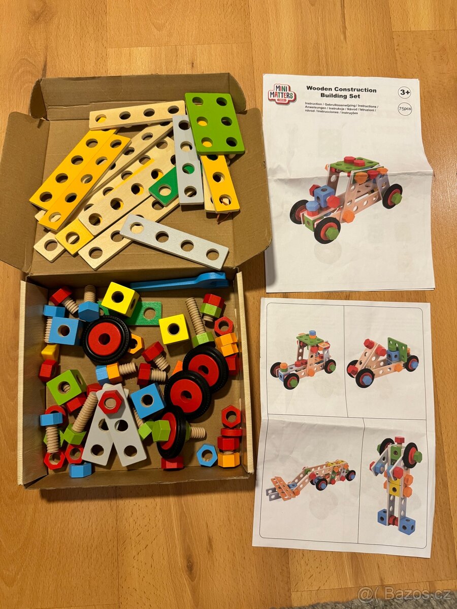 Dřevěná konstrukčnít stavebnice - 2