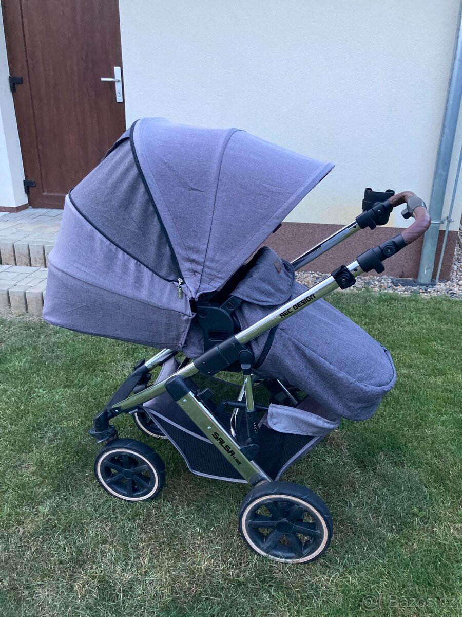 Kočárek ABC Design Salsa 4 Air asphalt Diamond edition - 2