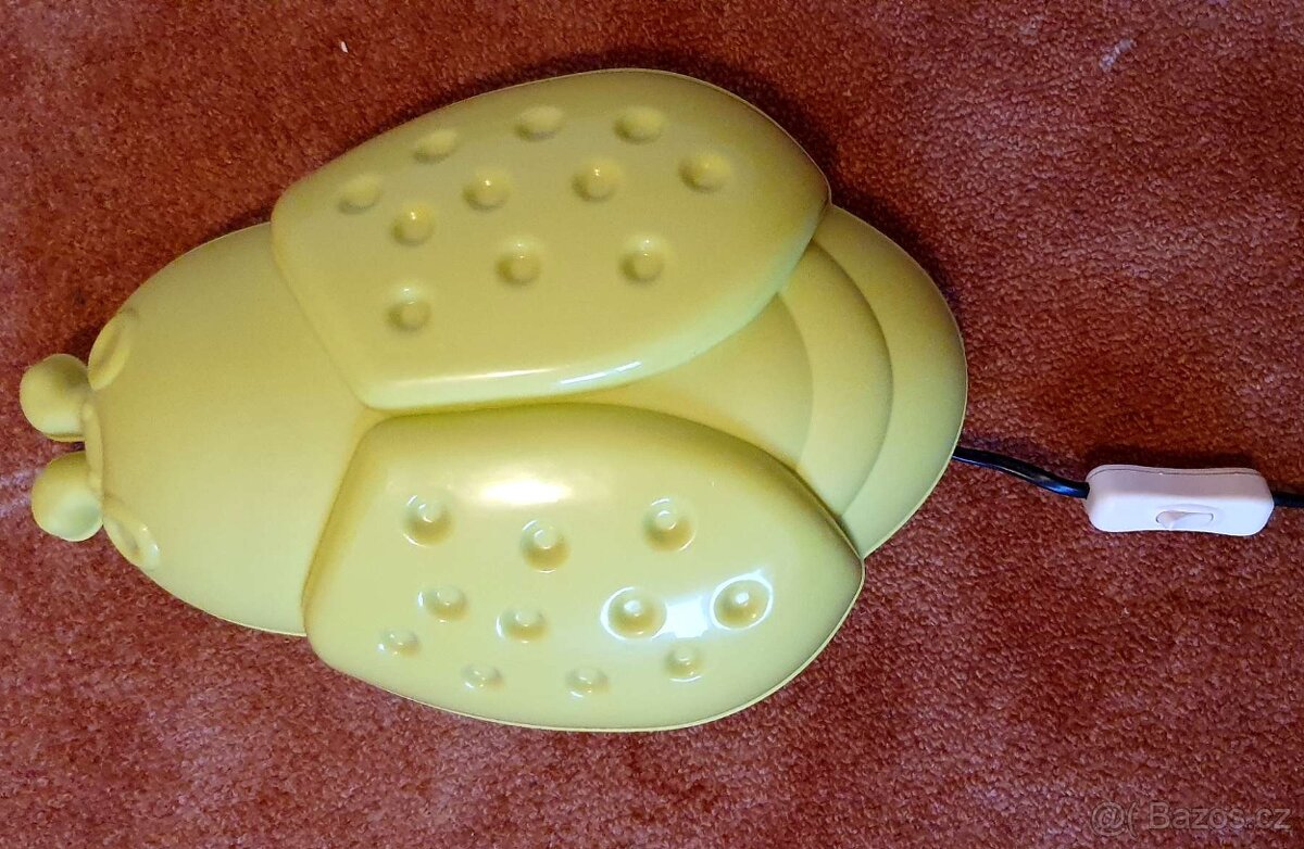 Dětská nástěnná lampička beruška IKEA - 2
