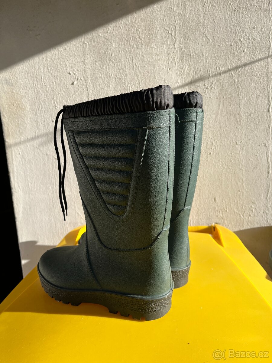 Zimní zateplené holinky vel. 39 - 2