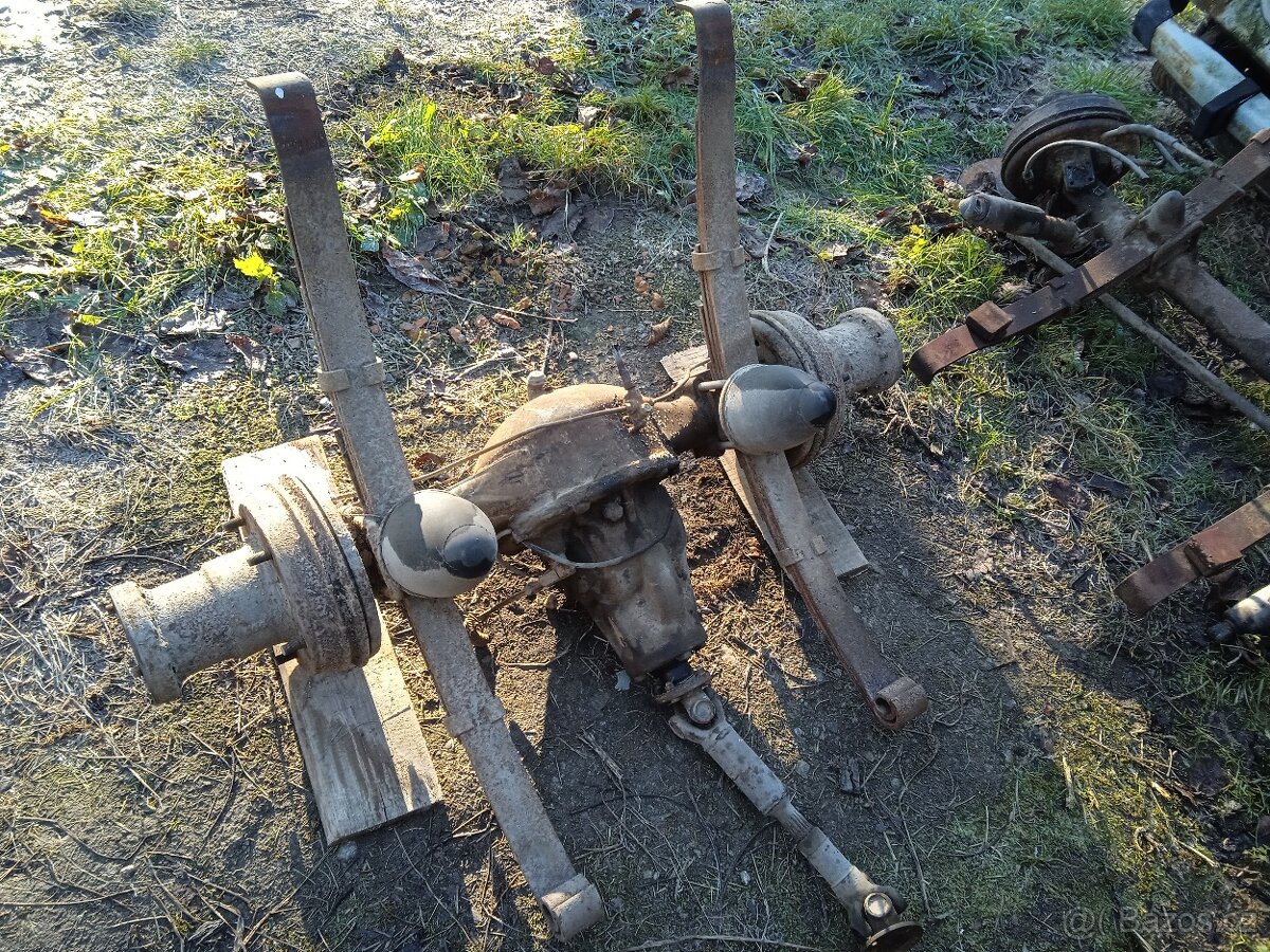 Multicar nápravy - 2