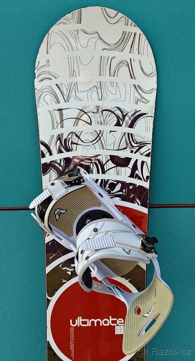 Snowboard CRAZY CREEK Ultimate 153cm - PĚKNÝ - 2