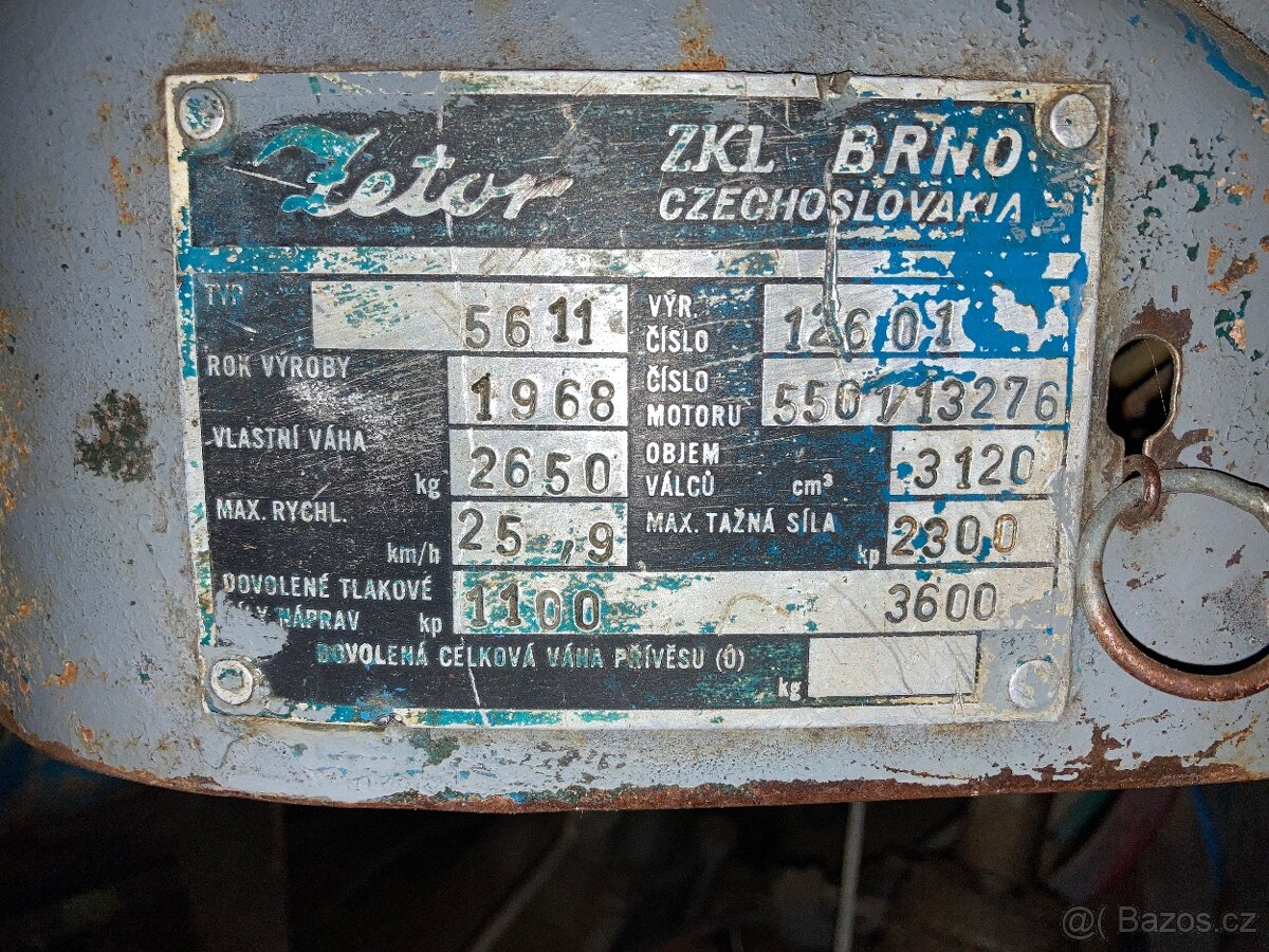 Traktor Zetor - 2