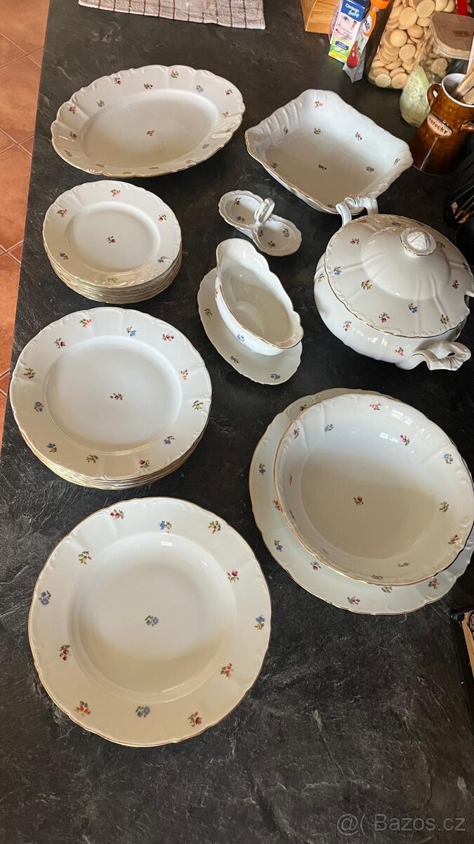 Porcelánový servis Házenka - 2