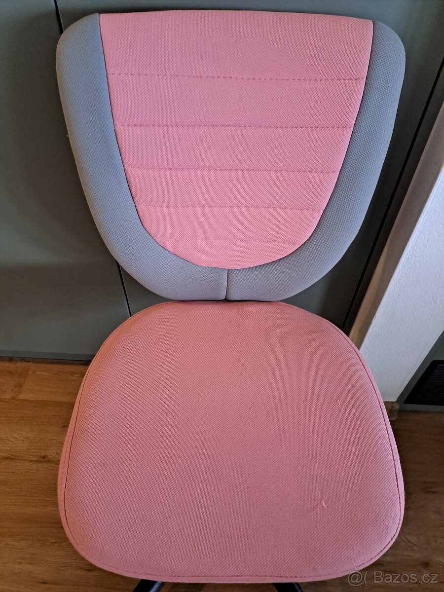 Otočná židle dětská růžová - 2