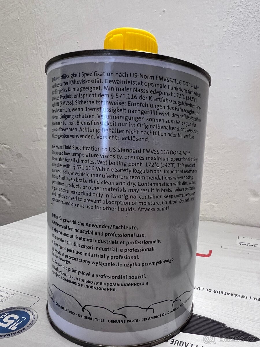 Brzdová kapalina DOT 4 Super original 1l - 2