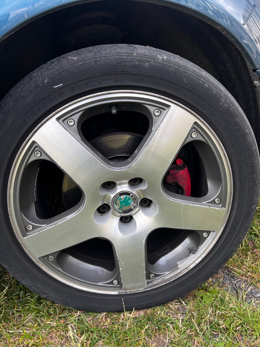 Alu speedline 5x100 R17 - 2