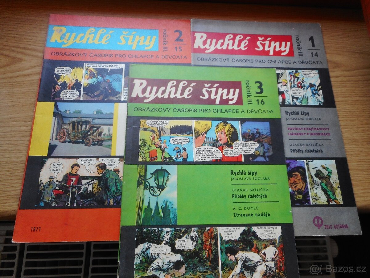 Časopisy Rychlé šípy 1971 - 2