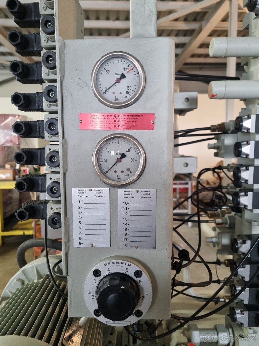 Hydraulický agregat jednotka REXROZH NEW 18 výstupů - 2