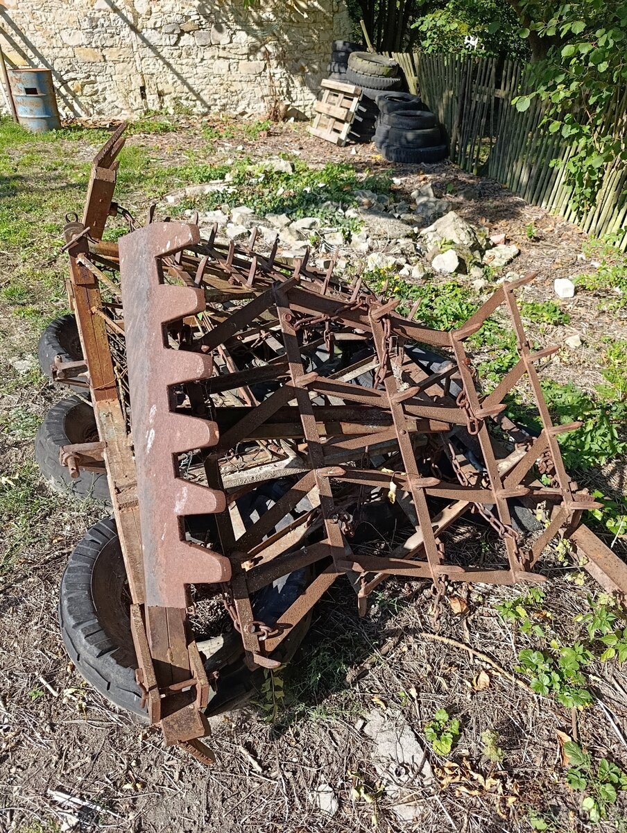 Smyk + brány za traktor - 2