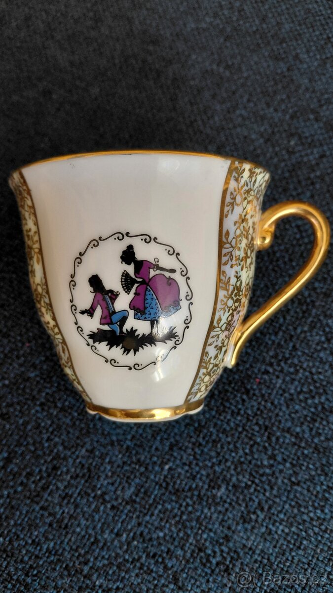 Kávový porcelánový servis - 2