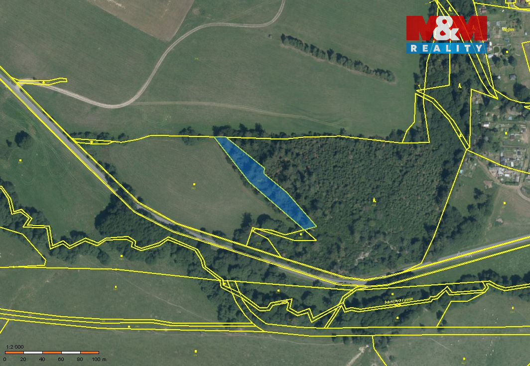 Prodej lesa, 3800 m², Břidličná - Vajglov - 2