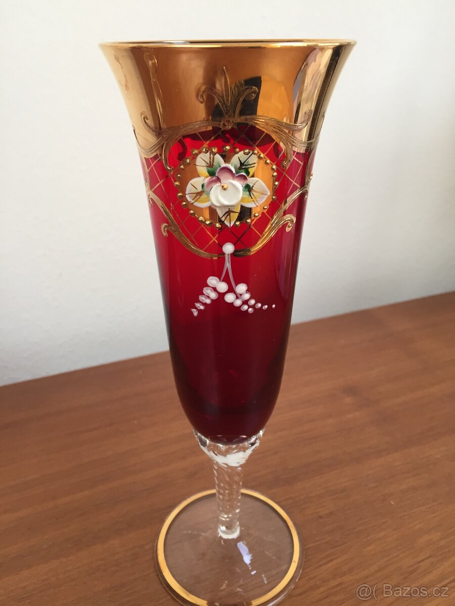 Sada skleniček na sekt - 2