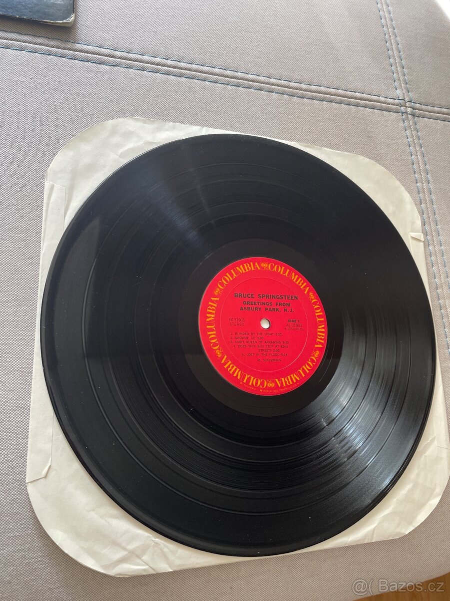Springsteen LP Greetings From Asbury - 2