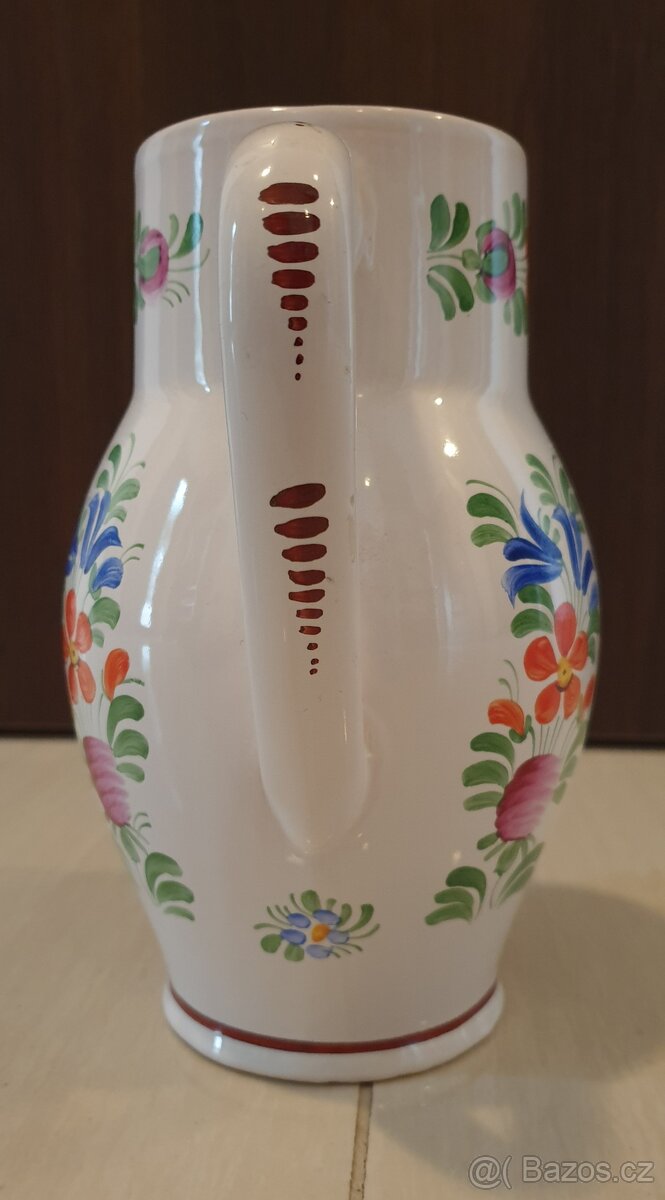 Chodská keramika - džbán - 2