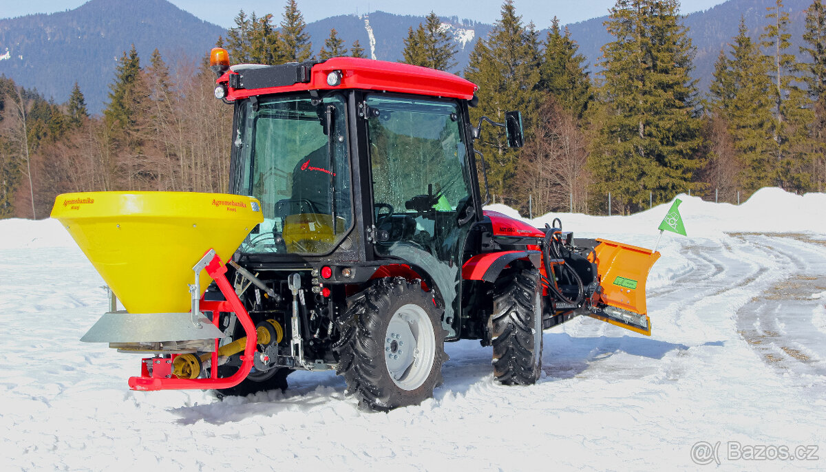 Komunální rozmetadlo posypu a hnojiv 250 litrů - 2