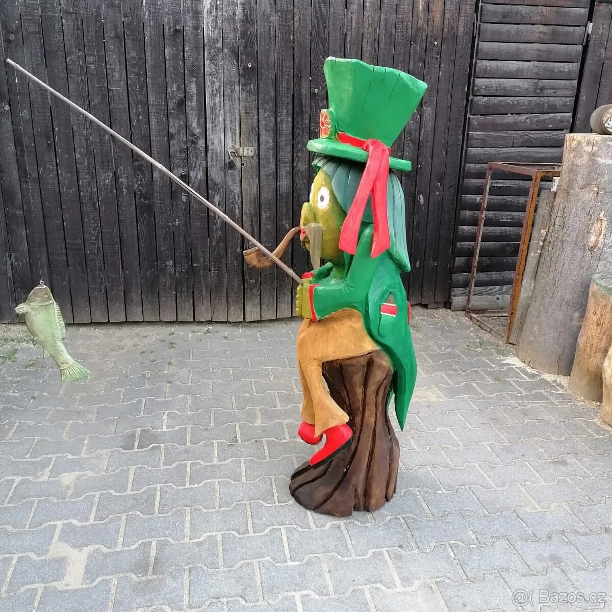 vodník motorovou pilou - 2