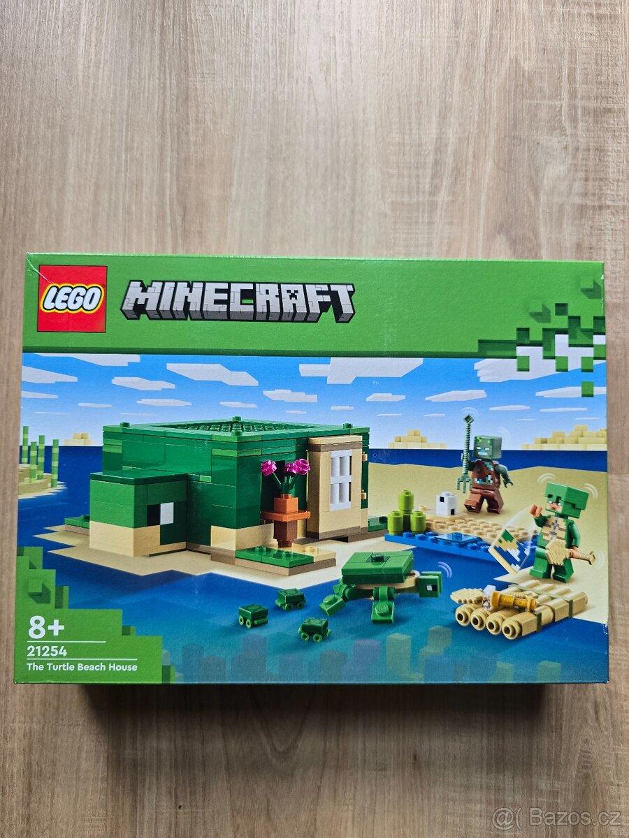 Nové Lego Minecraft 21254 The Turtle Beach House - 2