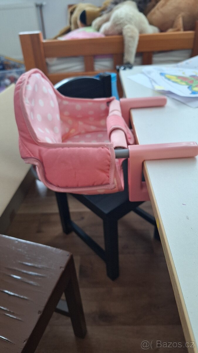 Baby Annabell Jídelní židlička s uchycením na stůl - 2