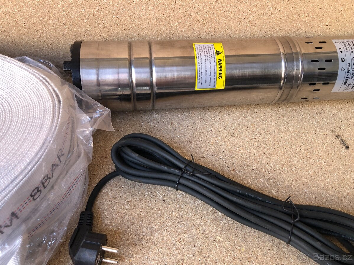 Studňové ponorné čerpadlo vřetenové - 2