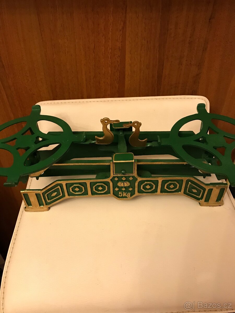 Dvoumiskové váhy po renovaci - 2