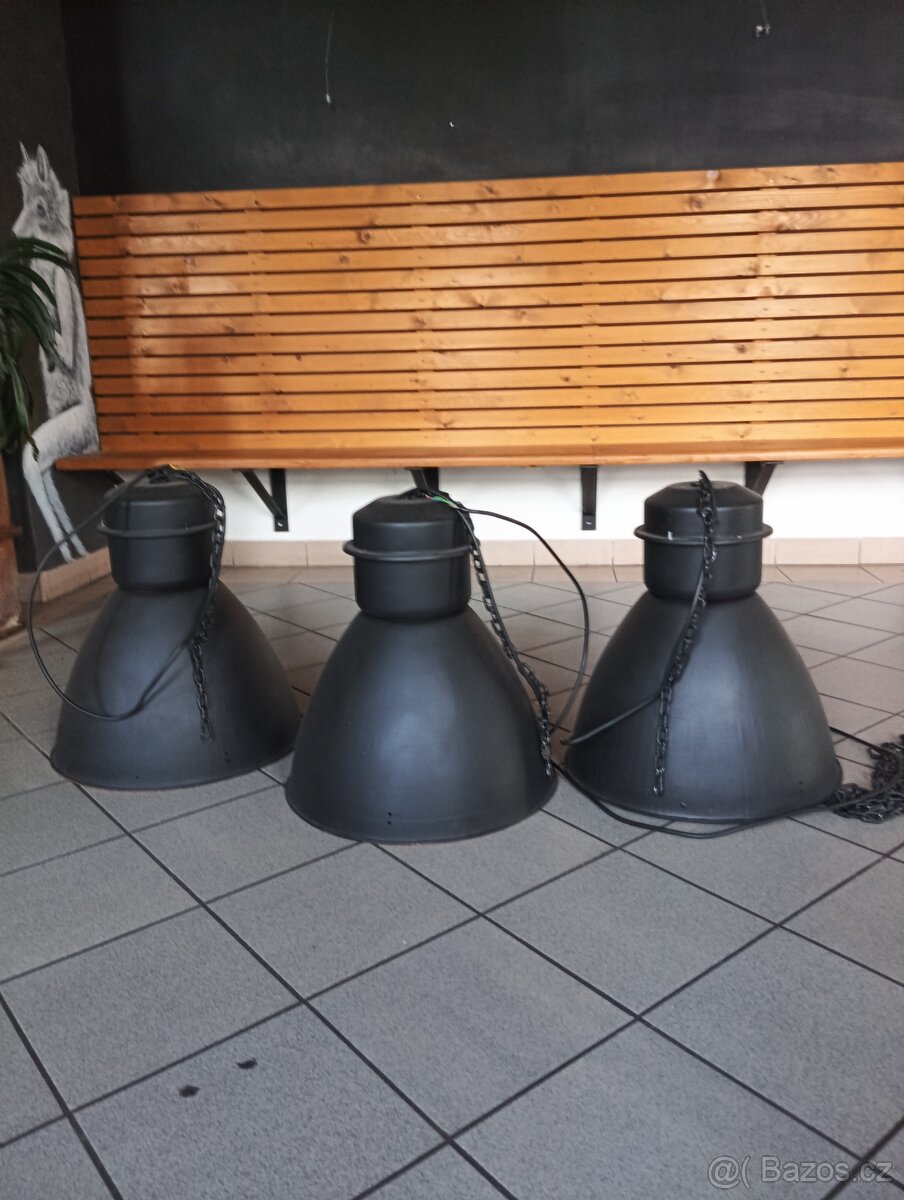 Industriální tovární lampy - 2