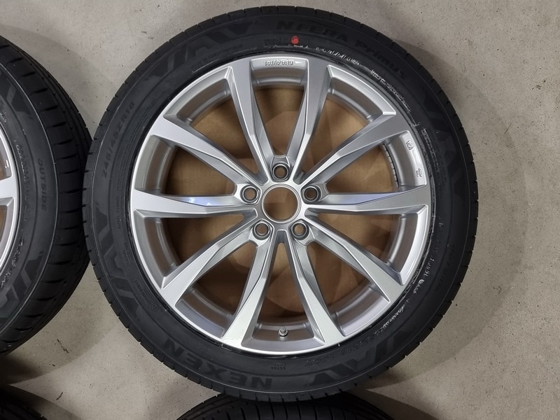 značková alu MAK Wolf 8x18" 5x112 ET30 s pneu 245/45 R18 - 2