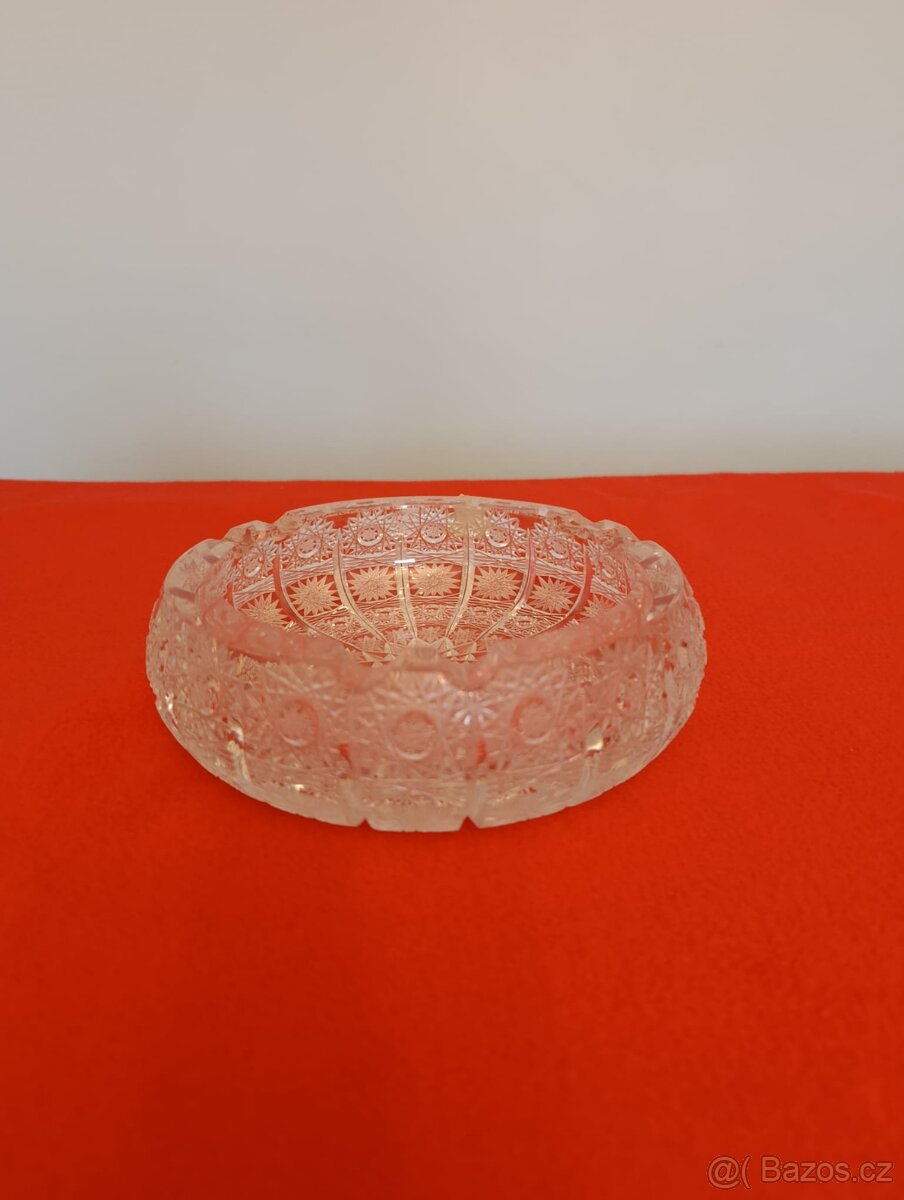 Křišťálový popelník BOHEMIA CRYSTAL - 2
