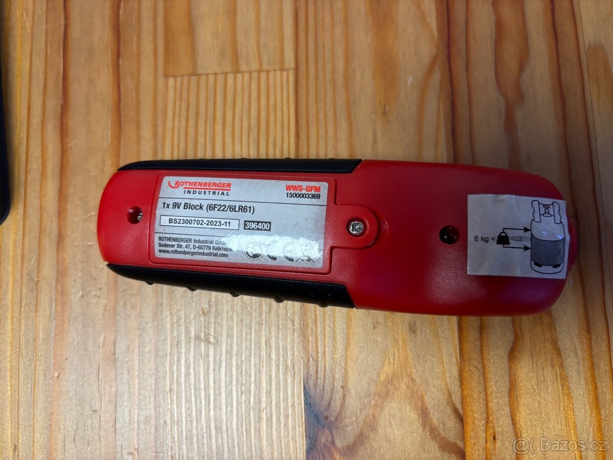 Detektor plynu Rothenberger - 2